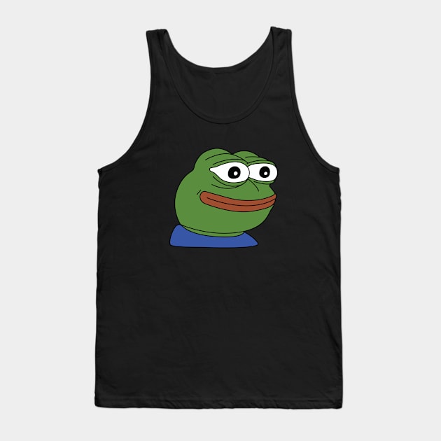 Yep Emote Pepe High Quality Tank Top by OldDannyBrown